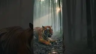 Monks Free Tiger Trapped in Jungle Snare! 🐅🙏 Amazing Act of Compassion