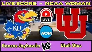 🔴 Kansas Jayhawks vs Utah Utes | NCAA Women&rsquo;s Basketball | Live Score Update Jan 7