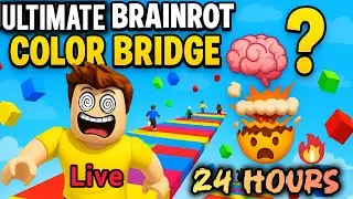 ROBLOX ULTIMATE BRAINROT COLOR BRIDGE CHALLENGE  DAY 1