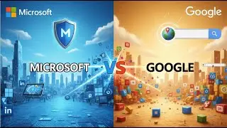 MICROSOFT vs GOOGLE: Siapa Raja Teknologi Sejati? (Market Cap, Cloud, dan AI)