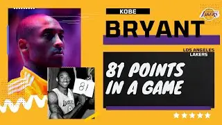 Kobe Bryant's 81 Points Performance Against The Raptors | King of NBA