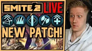 [LIVE] SMITE 2 NEW PATCH GAMING - ARTIO IS HERE!