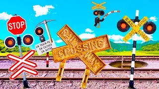 Stone Railroad Crossing Excavated Underground 😂