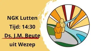 Kerkdienst NGK Lutten 1-2-'26, ds. J.M. Beute uit Wezep.