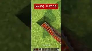 Swing Tutorial In Minecraft