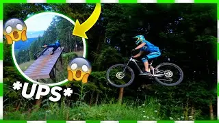 Pierwsza wyprawa na #downhill w tym roku + Wypadek