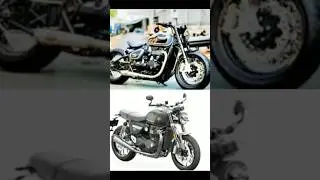 #short #shortvideo #asmr Triumph T120 Black Gets Bella Garage Style Upgrade!