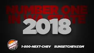 #1 Chevrolet Dealer In Washington (full length) - Sunset Chevrolet | TV Commercial Jan 2018