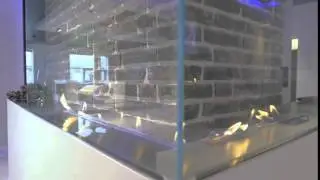Биокамин Denver Corner&trade; e Ribbon Fire&trade;
