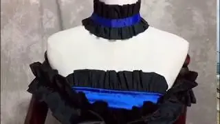 Victorian Aristocratic Gorgeous Blue Gothic Lolita Prom Dress