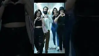 Cobra Movie😎Star Cast | Vikram, Srinidhi Shetty, Mirnalini Ravi & Meenakshi #shorts #youtubeshorts