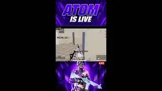 ATOM IS  LIVE 🔥 &ndash;  Road to 1K subs! | Ultimate Royal  #bgmi #live #shorts