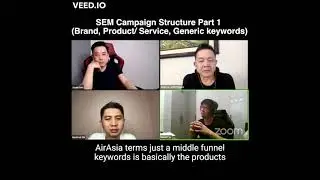 SEM Campaign Structure (Brand, Product/ Service, Generic Keywords)