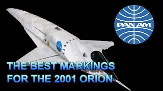 2001 Orion Space Clipper Dry Transfer Markings from SD Studios LTD