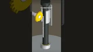 How Power Hammer Mechanism Works, Insane Power Trick #short