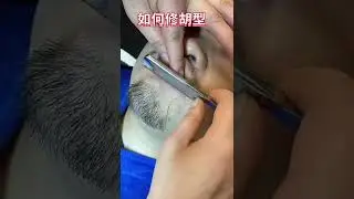 Asmr shave beard,  shave hair, clean ears and clean face  EP 18