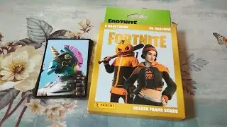 Наклейки от PANINI. Fortnite 2 и 3. Распаковка и обзор.