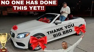 FIRST CONVERTIBLE C300 MERCEDES BENZ ON CUSTOM PAINTED ECL FORGIATO WHEELS *FUTURE BEST OF CAR SHOW*