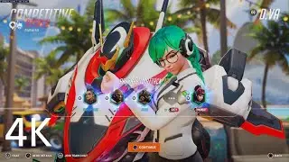 D.VA ( PS5 ) insane competitive gameplay 4K - overwatch 2