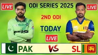 Pakistan vs Sri Lanka 2nd ODI match 2025 | Pak vs Sri Lanka today match 2025 | Pakistan vs Sri Lanka