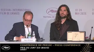PRIX DU JURY - Press conference - PALMARES - English - Cannes 2025