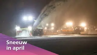 Sneeuw op Schiphol! ❄️