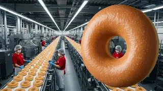 Inside the Mega Donuts Factory 🍩 &ndash; Full Process How Million-Dollar Donuts Are Made