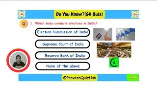 MCQs Quiz on Election Commission India | Quiz On Indian Polity | Gk Question and Answers #quiz #mcq