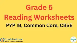Grade 5 Reading Comprehension Worksheets and Workbook Rated 4.7/5 in TpT  and 4.9  In Google