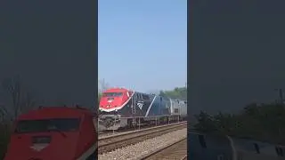 Amtrak Phase 7 #167 leads SWC #3 through Route 59!
