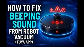 How to Fix Beeping Sound From Robot Vacuum (Tuya App) 🤖🔧