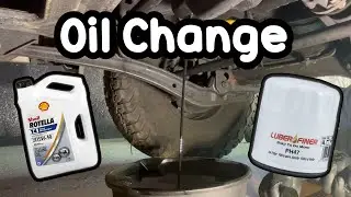 How To Change The Oil In Your Diesel Land Cruiser (HDJ81)