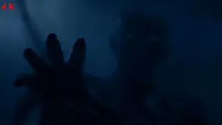 Battle of Winterfell S8E3. Первое появление Короля Ночи.  Битва за Винтерфелл S8E3 - 4K(ENG)