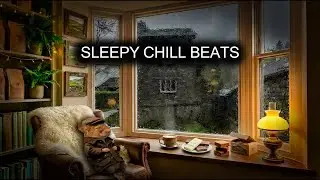 Cozy Sleep Chillhop ☔ Rainy Coffee Shop Ambience (Lake District, UK)