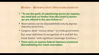 &ldquo;Historical Considerations in the Creek Nation Reservation Cases,&rdquo; Susan Work