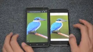 Bluboo X550 VS iPhone 6-MT6735 5.5inch Screen Android 5.1