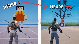 J'ai recr&eacute;e SQUID GAME sur FORTNITE !