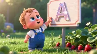 Strawberry Farm Baby Visit | Fun Kids Song | Toddler Farm Adventure