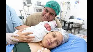 Video de parto ces&aacute;rea no hospital Santa Joana Paulista