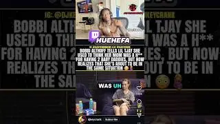 Bobbi Althoff Might Actually Be CRAZY.. #bobbialthoff #podcastshorts #liltjay #twitchshorts #react
