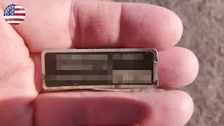 Reveal of the data plate from a UAV that crashed just outside AREA 51