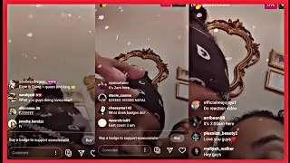 EZEE X NATALIE GET FREAKY ON  INSTAGRAM LIVE ( Who Is The Prank Queen)!?
