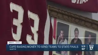 Clippers Cafe serves spaghetti dinner, fundraising for state-bound football team