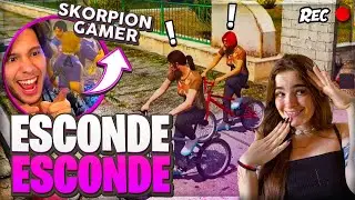 EVENTO SKORPION GAMER! O MELHOR ESCONDE ESCONDE NO GTA 5 RP