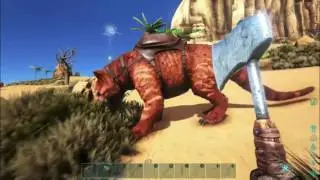 PREPARING FOR ROCK GOLEM TAME AND LIGHTING STORM ON ARK SURVIVAL EVOLVED SCORCHED EARTH Episode 7