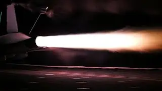Supercarrier Strike Group Aerial View Plus Afterburner Flight Deck Operations At Night