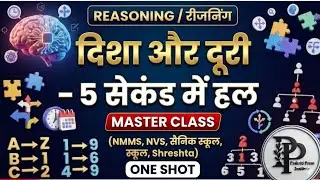 दिशा और दूरी परीक्षण(Distance and Dictation test)@Prakritipremic Reasoning by prakriti mam part-01