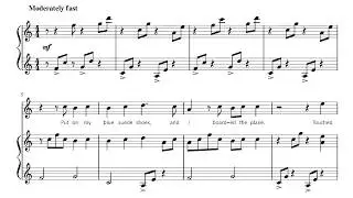 Walking in Memphis (Marc Cohn) - Piano Sheet Music
