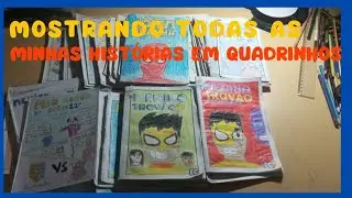 Mostrando todas as minhas histórias em quadrinhos!!!