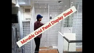 Special Sliding / Movable Jali  (Grid wall Panel for Display)